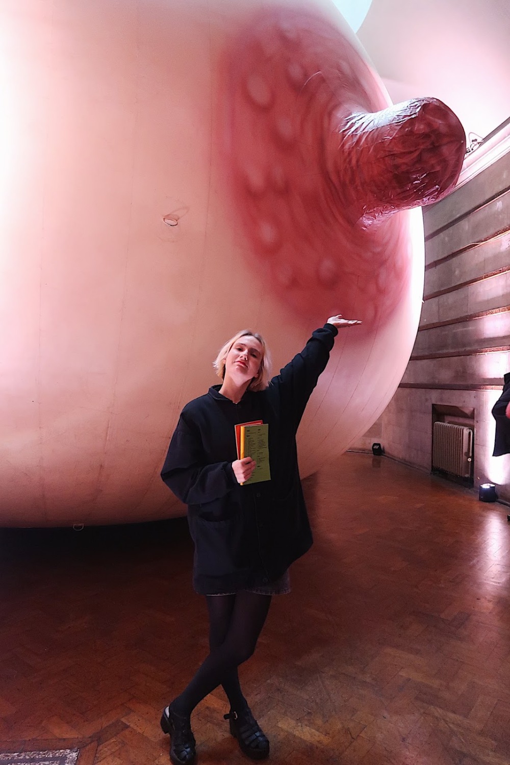 Free the feed inflatable breast, Not for Sale, London 2018